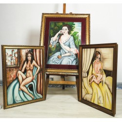 Woman triptych